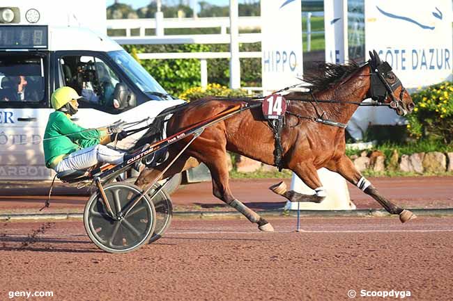 10/03/2024 - Cagnes-sur-Mer - Prix Andre Viguier (Prix de Livourne) : Arrivée