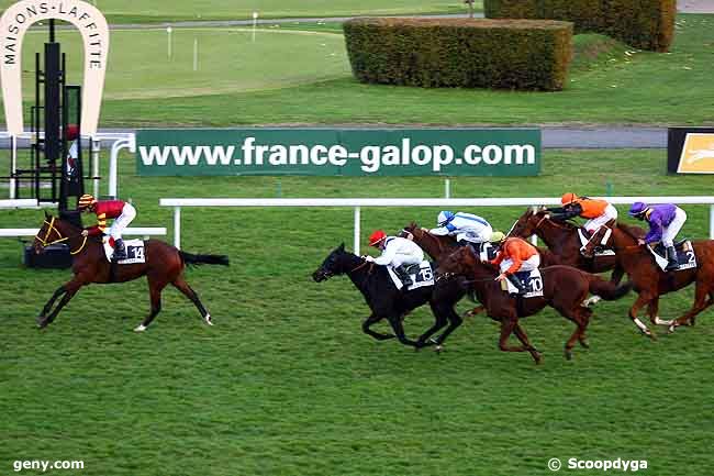 13/11/2009 - Maisons-Laffitte - Prix de Rodez : Arrivée