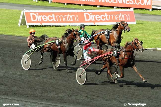 13/09/2010 - Vincennes - Prix d'Avallon : Arrivée