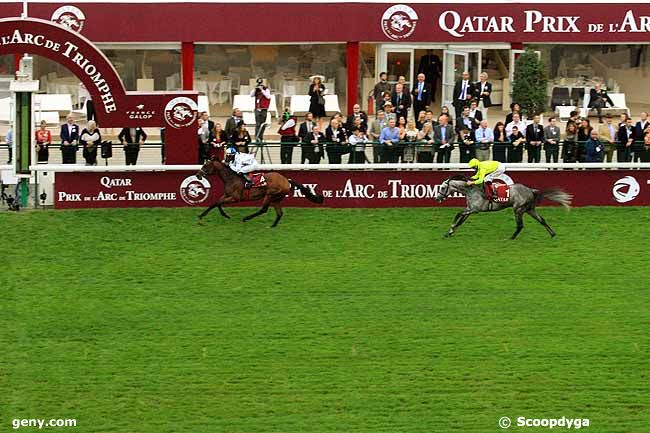 06/10/2013 - ParisLongchamp - Qatar Prix du Cadran : Arrivée