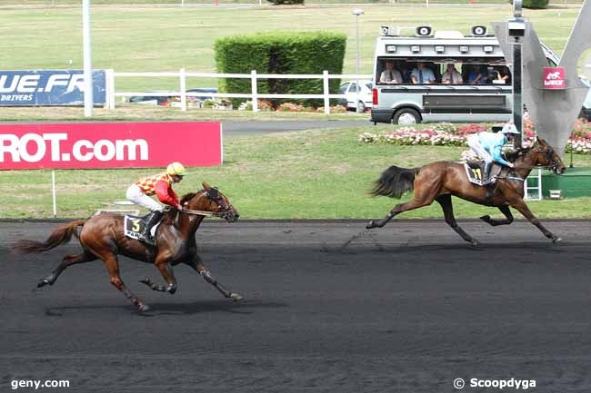 26/08/2015 - Vincennes - Prix d'Ecommoy : Arrivée