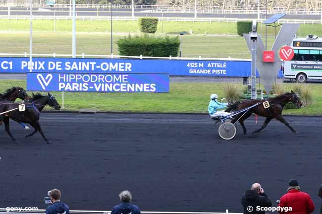 25/01/2021 - Vincennes - Prix de Saint-Omer : Result