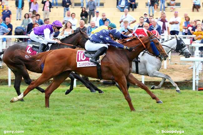 19/08/2022 - Clairefontaine-Deauville - Prix des Anémones : Arrivée