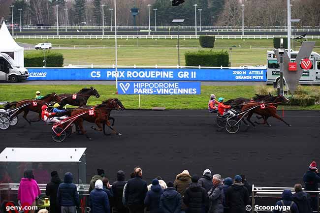 28/01/2023 - Vincennes - Prix Roquépine : Arrivée