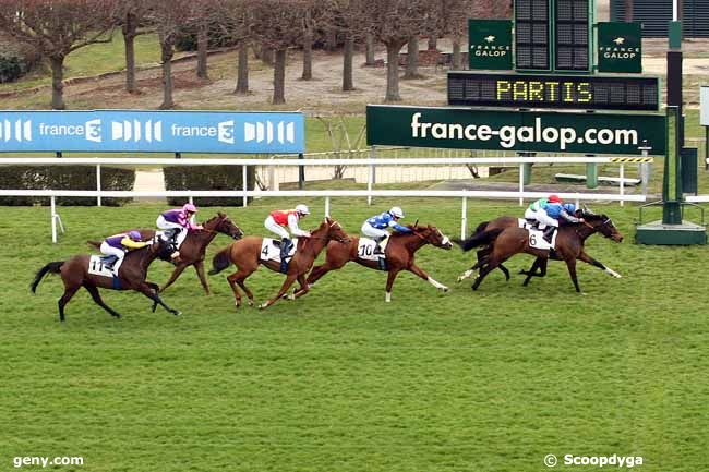 19/03/2015 - Saint-Cloud - Prix du Périgord : Arrivée