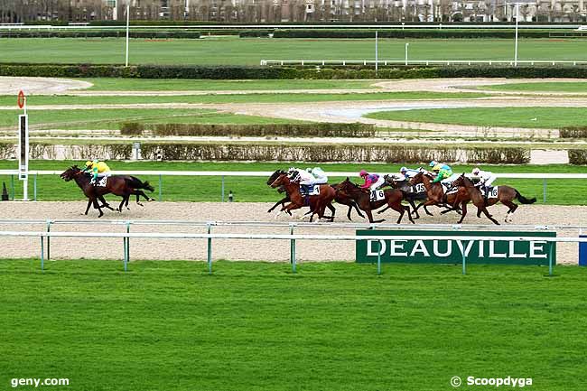 04/01/2016 - Deauville - Prix de l'Aure : Arrivée