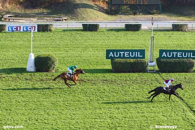 21/11/2018 - Auteuil - Prix Bernard de Dufau : Arrivée