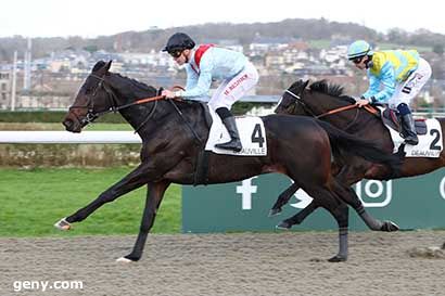 29/12/2023 - Deauville - Prix de Soignoles : Arrivée