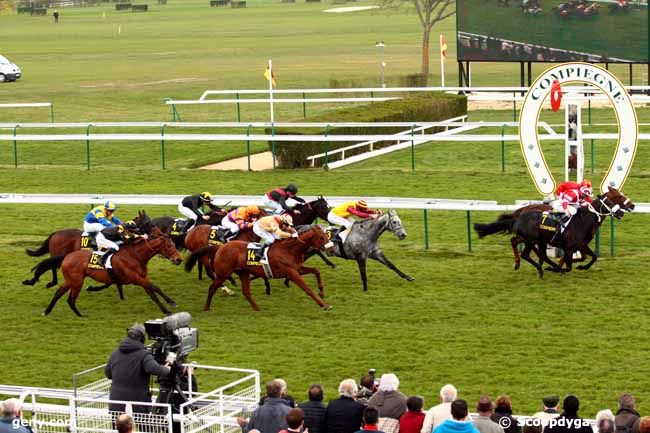 27/03/2014 - Compiègne - Prix de l'Oise : Arrivée