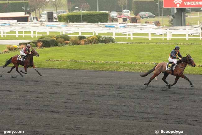 22/01/2016 - Vincennes - Prix d'Auffay : Arrivée