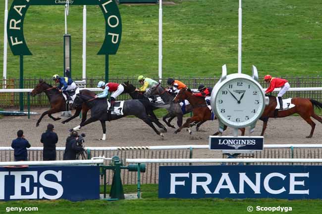 13/04/2018 - Chantilly - Prix de la Fu Madame : Arrivée