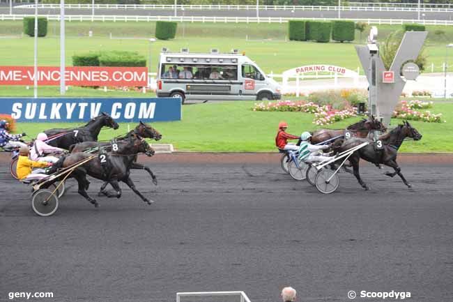 12/09/2011 - Vincennes - Prix d'Avallon : Arrivée