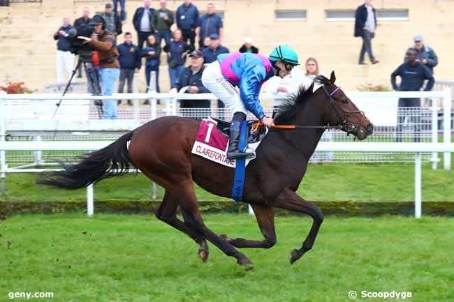 25/10/2024 - Clairefontaine-Deauville - Prix Clôture du Meeting "Clairefontaine 2024" (Prix du Lieu Gamard) : Arrivée