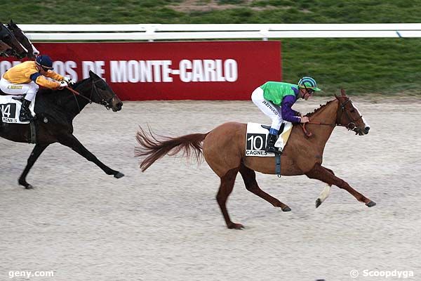 18/02/2009 - Cagnes-sur-Mer - Prix de Regusse : Ankunft