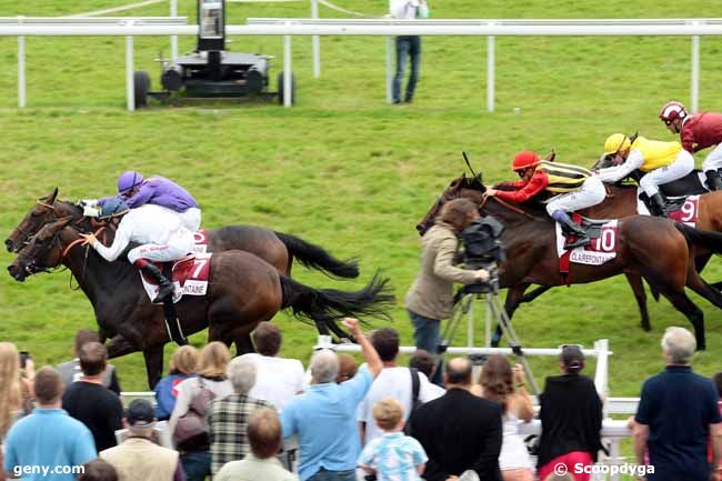 13/08/2012 - Clairefontaine-Deauville - Prix Luth Enchantée : Arrivée