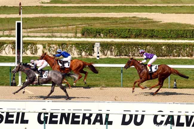 03/08/2014 - Deauville - Prix du Clos Fleuri : Ankunft