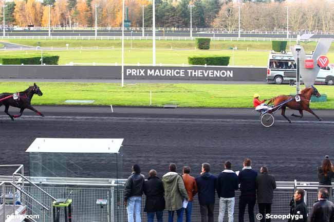 25/11/2017 - Vincennes - Prix Maurice Thévenon : Arrivée