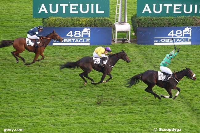 04/11/2018 - Auteuil - Prix Maurice Gillois - Grand Steeple-Chase des 4 ans : Arrivée