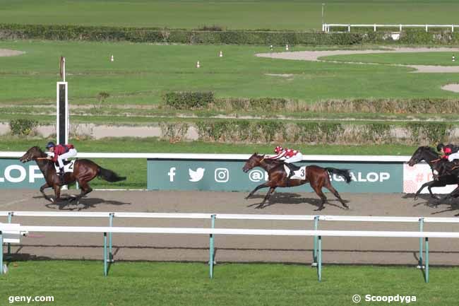 04/11/2023 - Deauville - Prix du Château de Blanc-Buisson : Arrivée