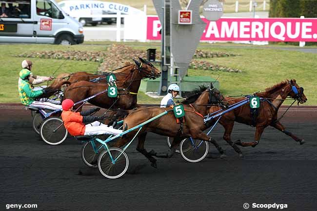 20/02/2009 - Vincennes - Prix d'Epinay : Arrivée