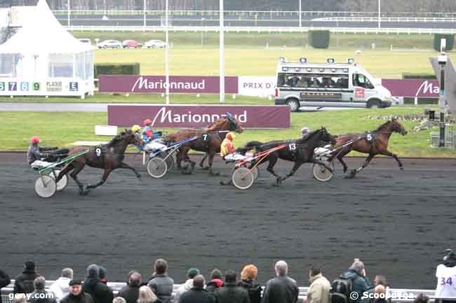 28/01/2012 - Vincennes - Prix de Paray-le-Monial : Arrivée