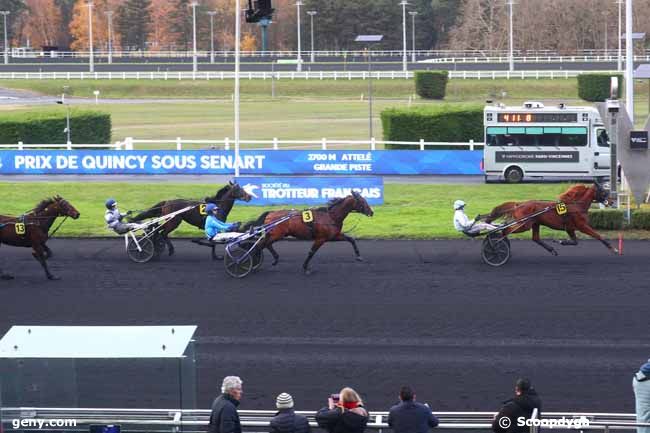 04/12/2025 - Vincennes - Prix de Quincy-sous-Sénart : Arrivée
