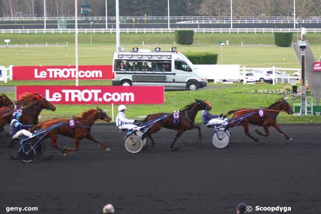 18/01/2016 - Vincennes - Prix de La Capelle : Arrivée