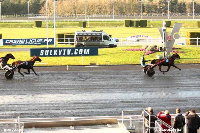 27/02/2014 - Vincennes - Prix de Saint-Lô : Arrivée