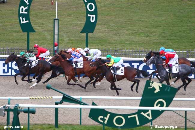 10/03/2016 - Chantilly - Prix du Bois de la Tuilerie : Arrivée