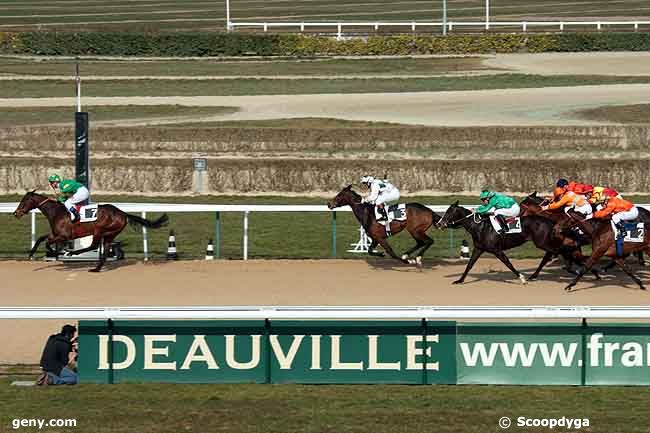 18/03/2010 - Deauville - Prix Ronde de Nuit : Arrivée