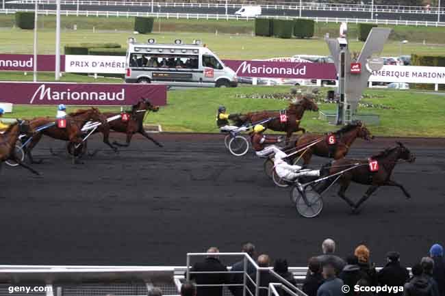 28/01/2012 - Vincennes - Prix de Châteaubriant : Arrivée