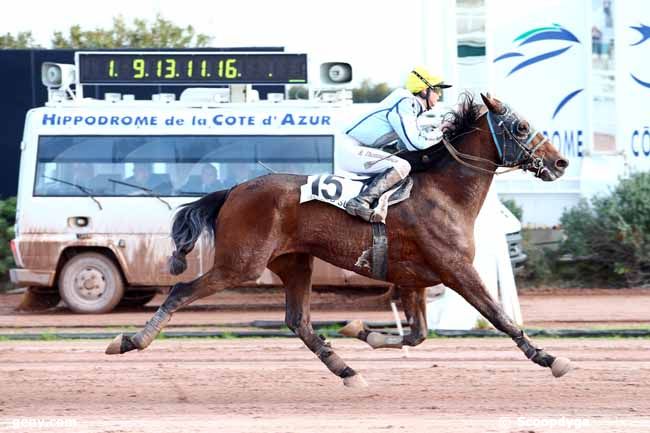 10/02/2017 - Cagnes-sur-Mer - Prix de Bédarieux : Arrivée