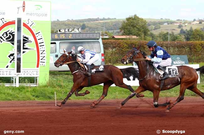 18/10/2017 - Saint-Galmier - Prix de la Ville de Saint-Galmier : Arrivée