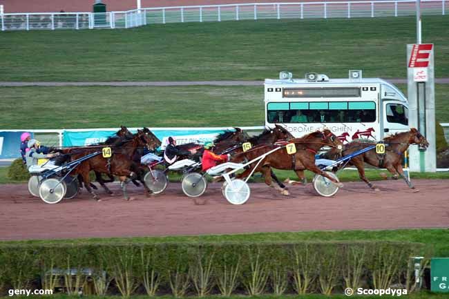 24/02/2014 - Enghien - Prix de Bémécourt : Arrivée