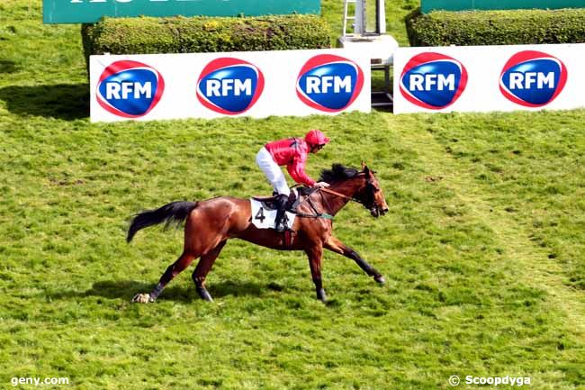 20/04/2014 - Auteuil - Prix André Boingnères : Arrivée