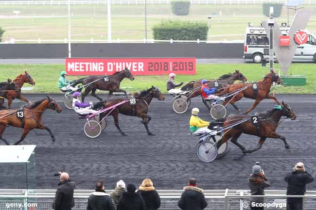 28/12/2018 - Vincennes - Prix du Touquet : Arrivée