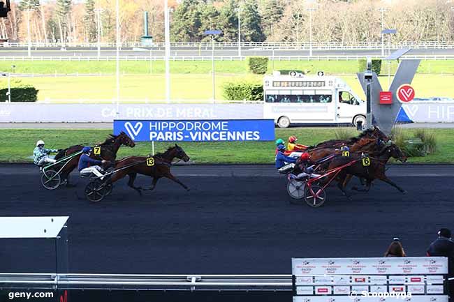 15/12/2020 - Vincennes - Prix de Méral : Result