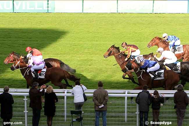 20/10/2010 - Deauville - Prix du Marais Vernier : Arrivée