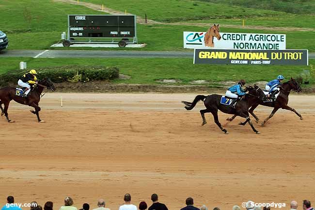 25/09/2013 - Cherbourg - Prix du Champagne Besserat de Bellefon : Ankunft