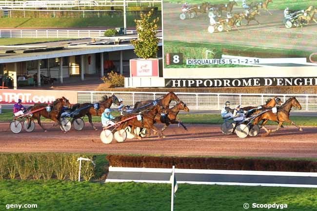 21/02/2014 - Enghien - Prix de Giraumont : Arrivée