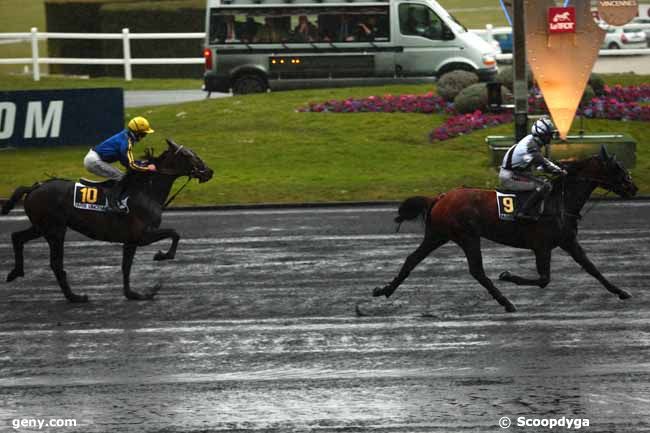 27/02/2014 - Vincennes - Prix Félicien Gauvreau : Arrivée