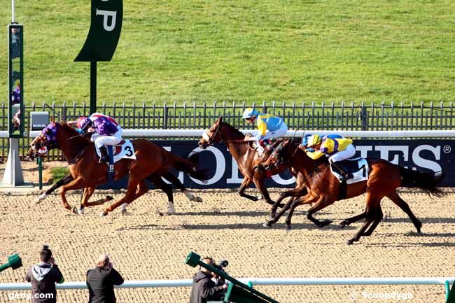 09/04/2014 - Chantilly - Prix des Sorbiers : Arrivée