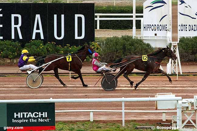 06/02/2015 - Cagnes-sur-Mer - Prix de Béziers : Arrivée