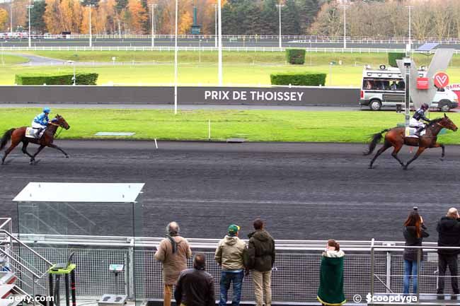 25/11/2017 - Vincennes - Prix de Thoissey : Arrivée