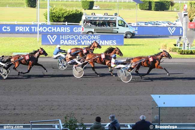 19/10/2021 - Vincennes - Prix Timocharis : Arrivée