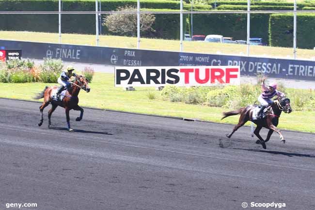 25/06/2023 - Vincennes - Prix d'Essai - Etrier 3 Ans Finale : Arrivée