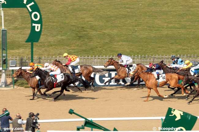 14/03/2014 - Chantilly - Prix des Prairies : Arrivée