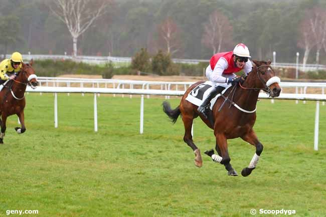 22/02/2022 - Fontainebleau - Prix de la Société des Courses de Pau : Arrivée