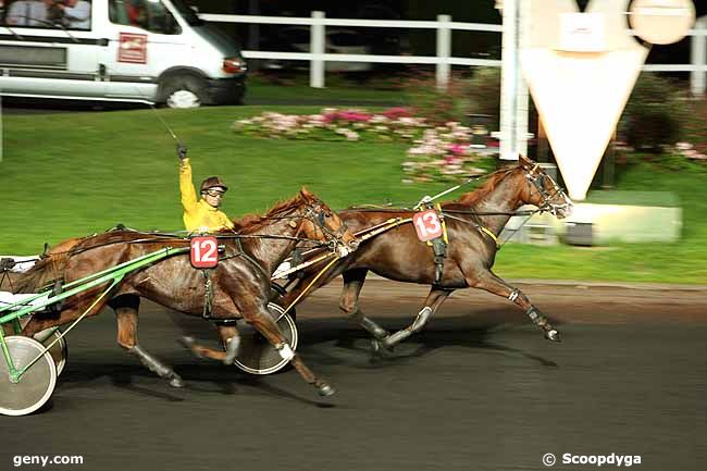 11/10/2011 - Vincennes - Prix Badenia : Arrivée