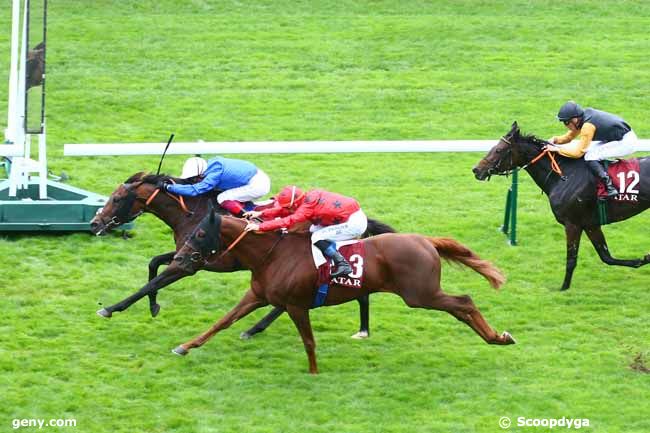 02/10/2021 - ParisLongchamp - Qatar Prix Daniel Wildenstein : Arrivée